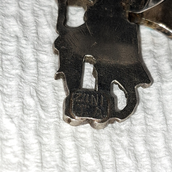 Zuni Inlay Chief/Dancer Ring - Picture 7 of 10